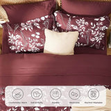 Bedsure Elegant Floral Comforter Sets