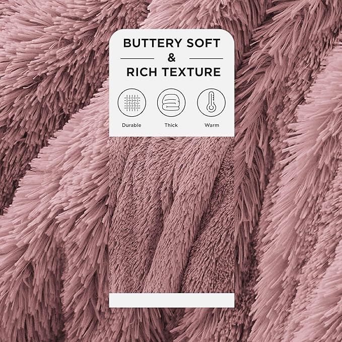 Fuzzy Faux Fur Blanket