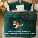 Bedsure Fluffy Comforter Set