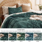 Tufted Embroidery Duvet Cover Set