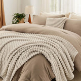 Checkered Comforter Set Striped