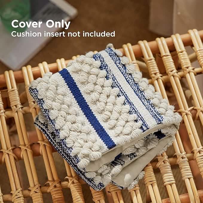 GentleSoft™ Circle Tufted Boho Pillow Cover Strips