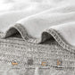Knit Sherpa Reversible Throw Blanket-Cable Knit
