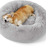 Calming Donut Bed for Dogs and Cats