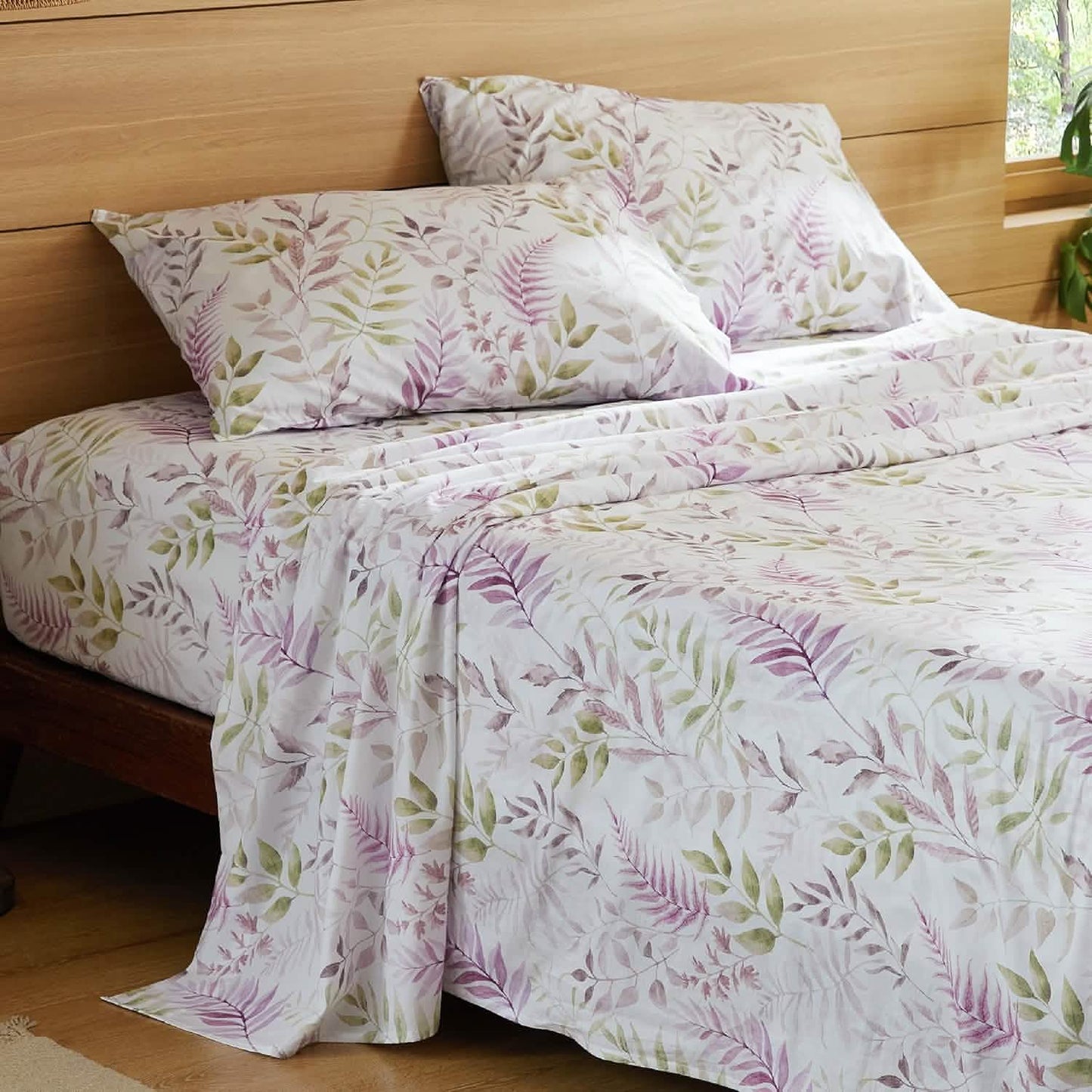 100% Cotton Sheets Botanical