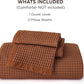 Cooling Waffle Duvet Cover Set