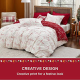 Bedsure Exquisite Christmas Duvet Cover Set