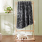 Feather Yarn Throw Blanket