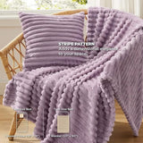 Checkered Comforter Set Striped