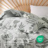 Cotton Muslin Duvet Cover Set