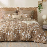 Bedsure Elegant Floral Comforter Sets