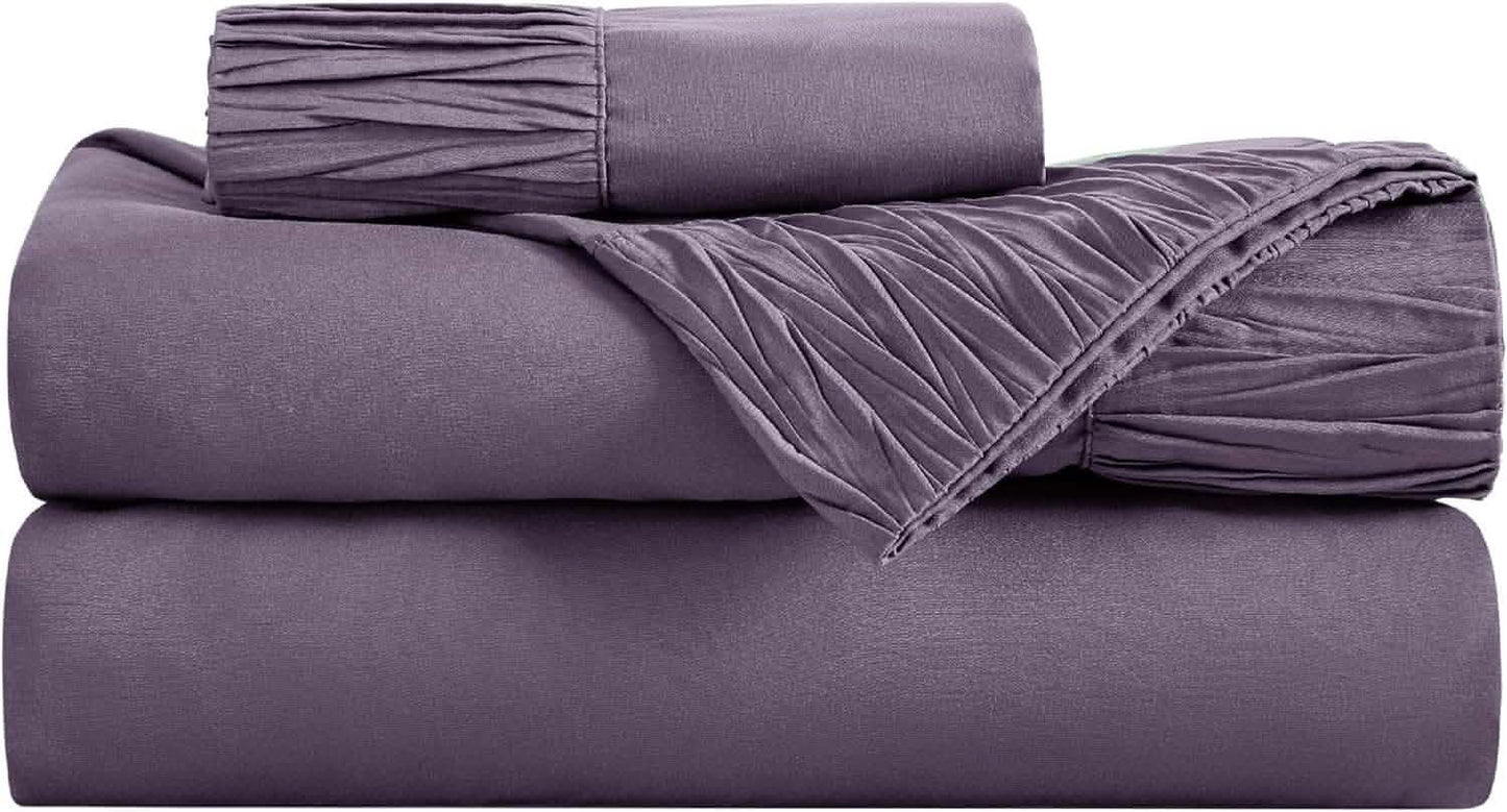 Ruched Sheet Set