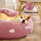 Calming Donut Bed for Dogs and Cats