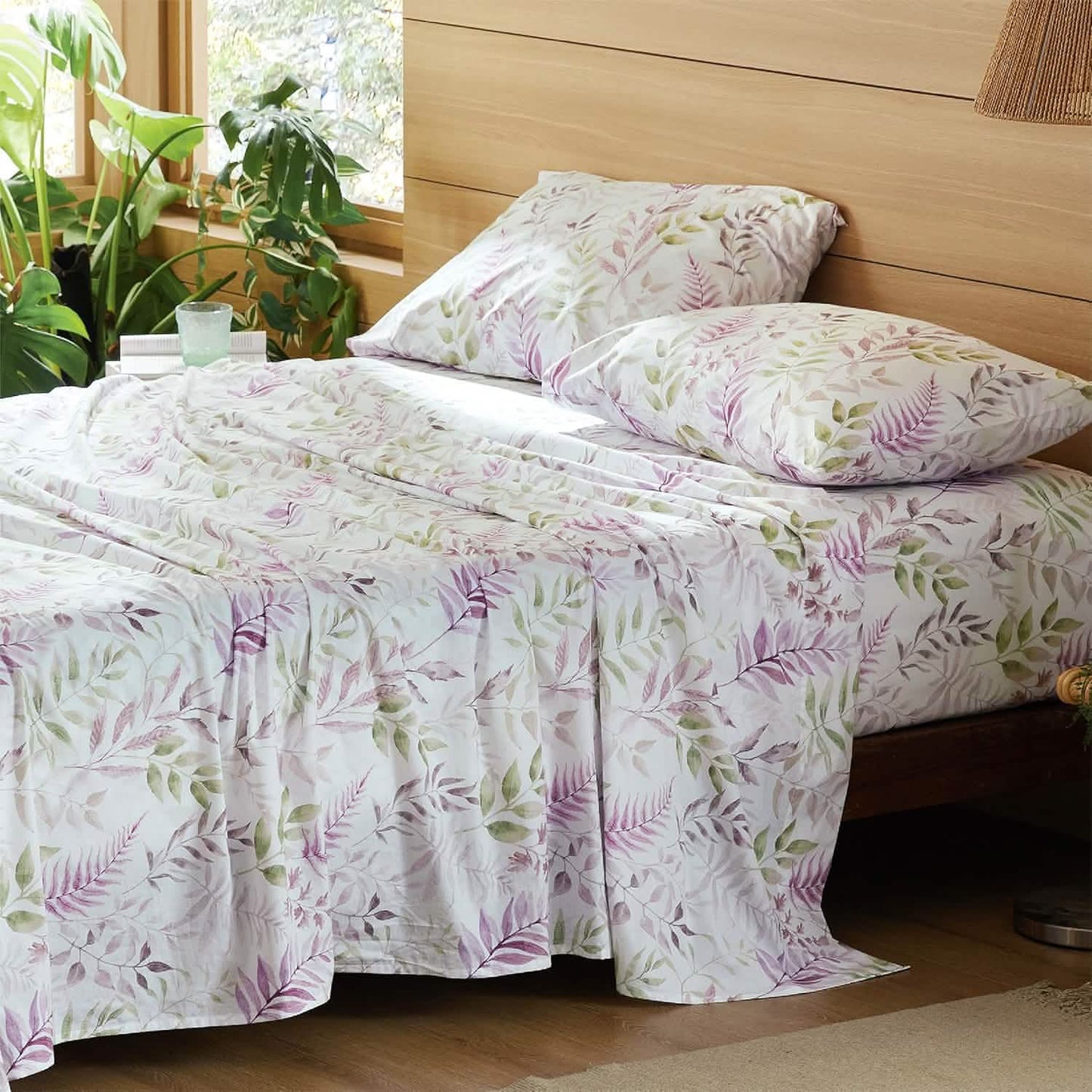 100% Cotton Sheets Botanical