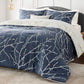 Tree Branch Floral Pattern Bed in A Bag