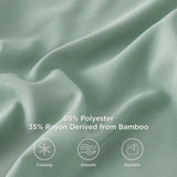 Pillowcase Polyester and Rayon Derived from Bamboo Blend