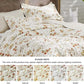 Floral Quilt Set White