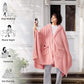 GentleSoft™ Short Shaggy Shepa Hooded Wearable Blanket With Pockets