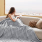 Acquard Decorative Shaggy Fleece Blanket