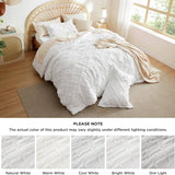 Tufted Embroidery Comforter Set