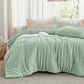 GentleSoft™ Clipped Jacquard Comforter Set