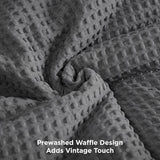 Bedsure Classic Waffle Weave Comforter Set
