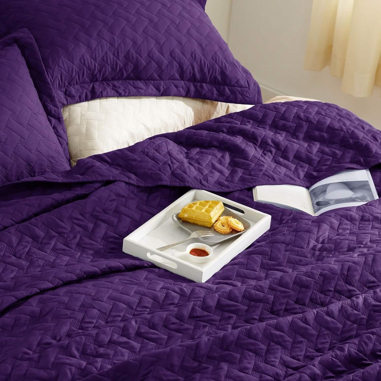 Basket-weave Quilt Set