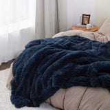 Bedsure Fuzzy Faux Fur Blanket