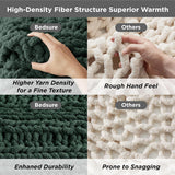 Chunky Knit Chenille Blanket