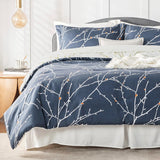 Bedsure Tree Branch Floral Pattern Bed in A Bag