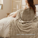 Decorative Woven Throw Blanket