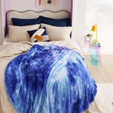 Bedsure Funny Blanket Blue