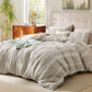 Cotton Boho Waffle Weave Duvet Cover Set
