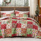 Christmas Plaid Comforter Set Red