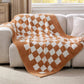 Super Soft Reversible Checkerboard Blanket