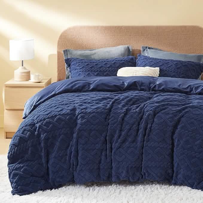Fluffy Boho Duvet Cover Set