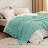 GentleSoft Versatile Knit Woven Chenille Blanket