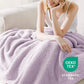 Feather Yarn Throw Blanket