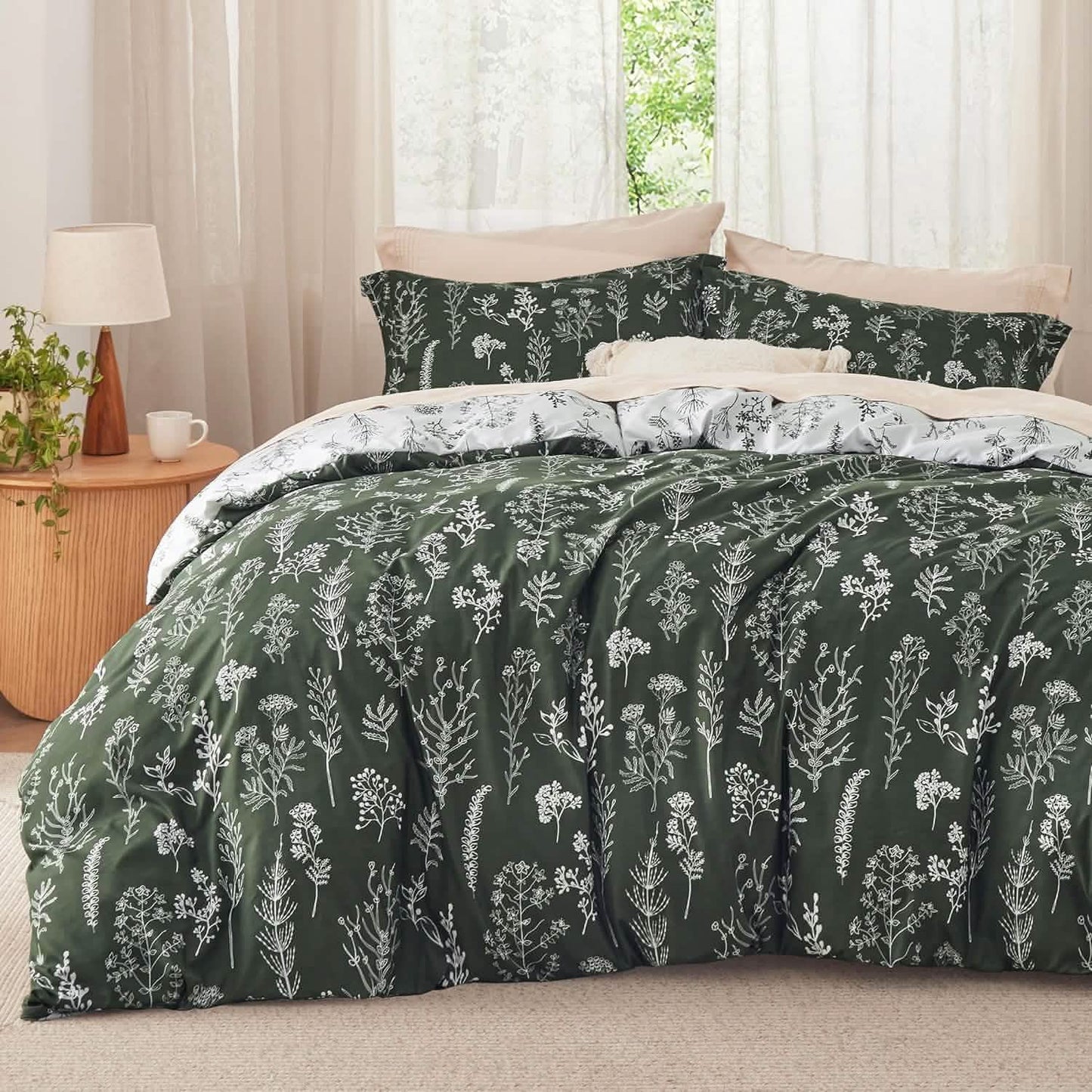 Floral Comforter Set