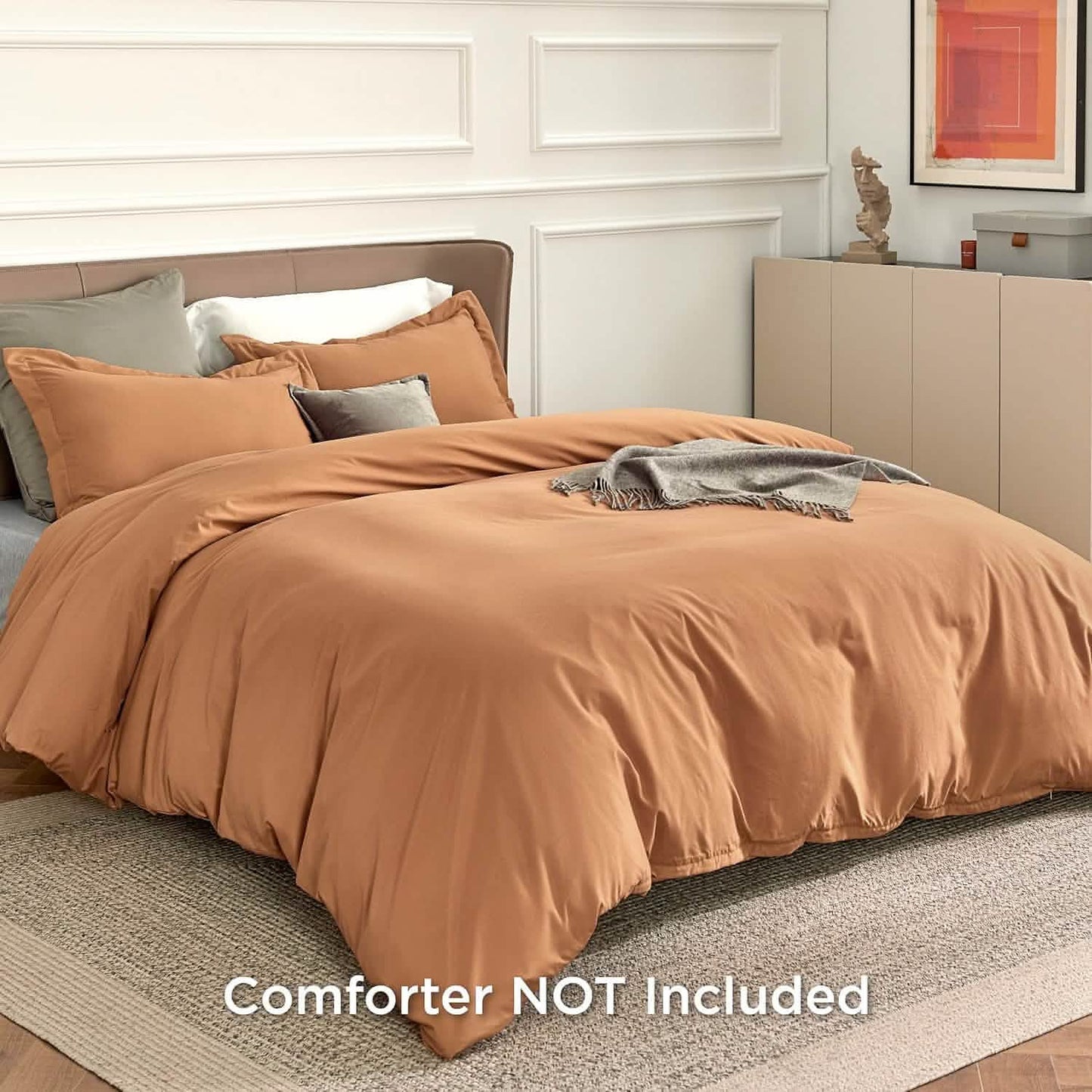 Brushed Polyester Microfiber Duvet Cover Set