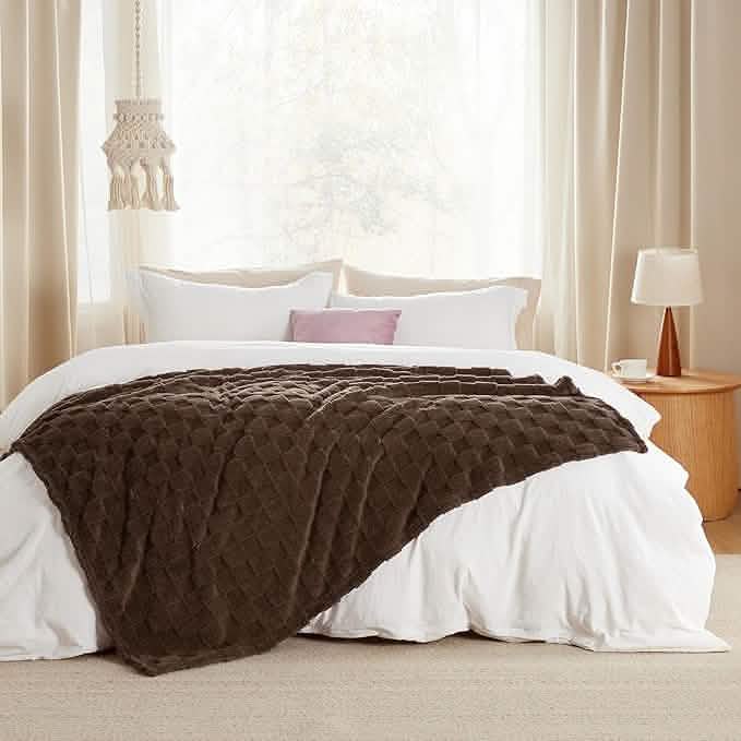 Jacquard Shaggy Sherpa Blanket