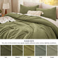 Prewashed Plain Comforter Set