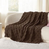 Jacquard Shaggy Sherpa Blanket