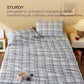 Faux Cotton Flannel Sheet Set Grey