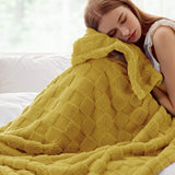 Jacquard Shaggy Sherpa Blanket