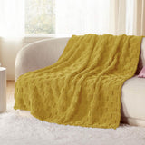 Jacquard Shaggy Sherpa Blanket