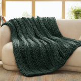 Chunky Knit Chenille Blanket