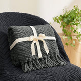 GentleSoft Versatile Knit Woven Chenille Blanket