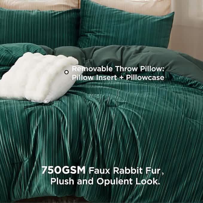 Fluffy Comforter Set