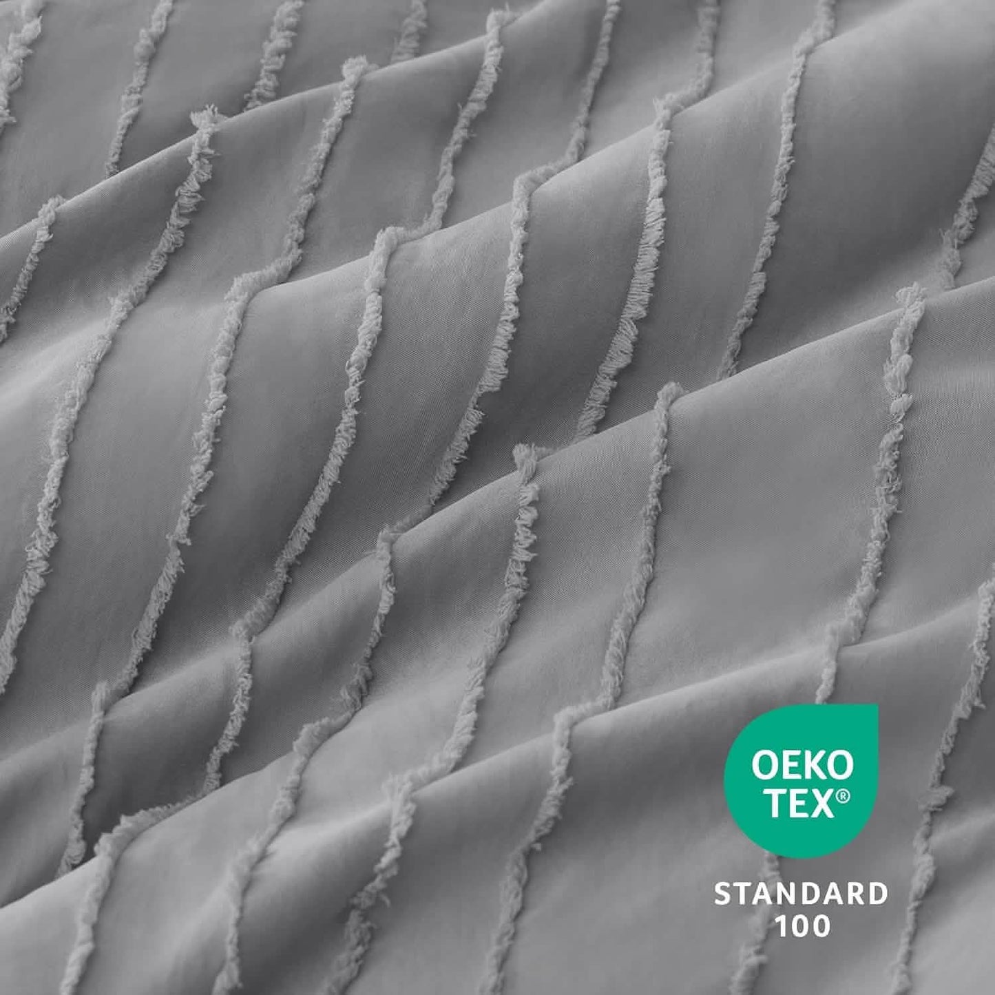 GentleSoft™ Clipped Jacquard Comforter Set